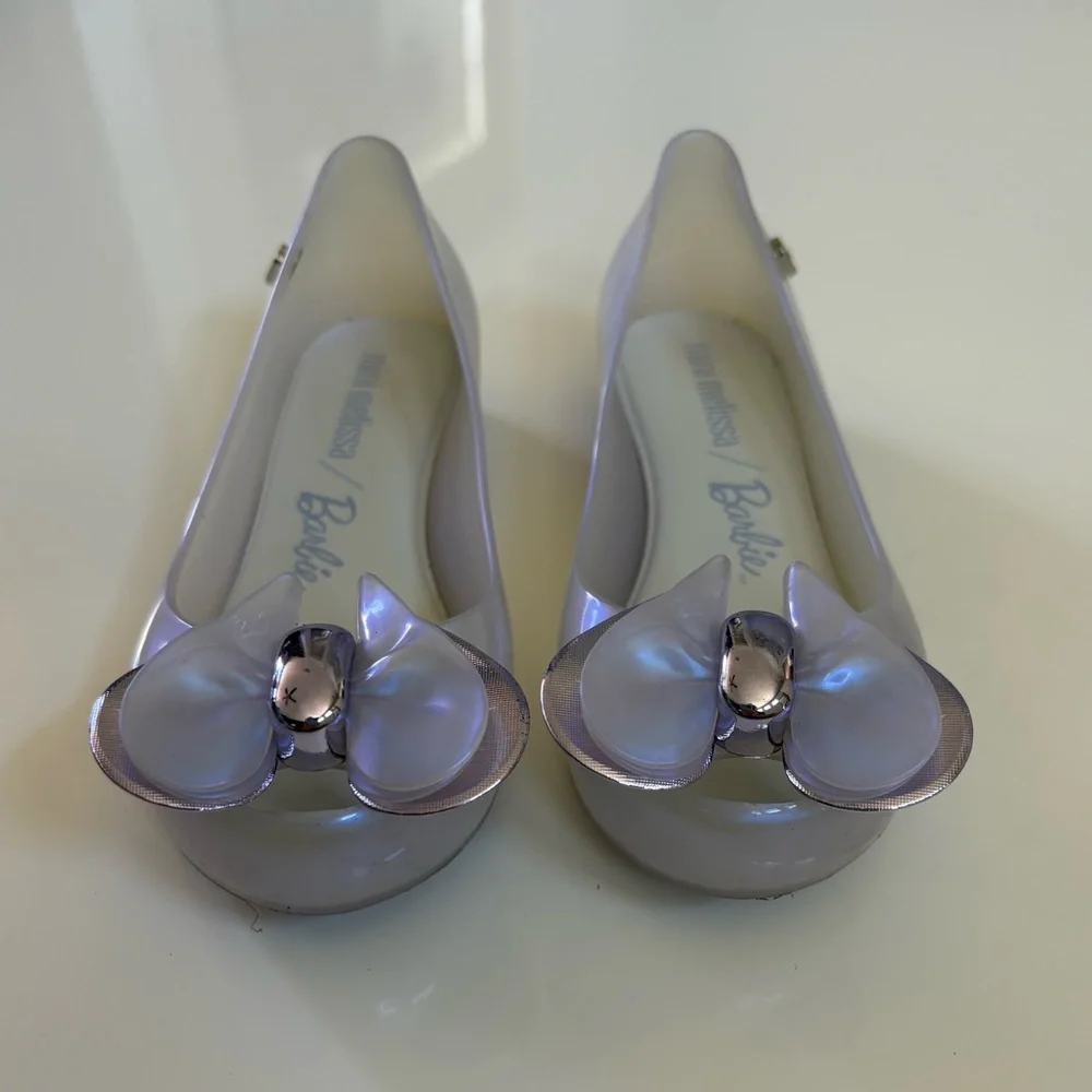 Mini Melissa + Barbie Ultragirl Flats - Picture 4 of 9